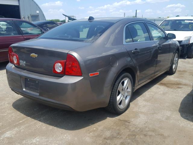 1G1ZB5E07CF153296 - 2012 CHEVROLET MALIBU LS BROWN photo 4