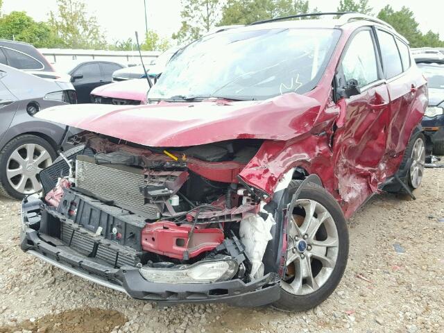 1FMCU9J97GUA07349 - 2016 FORD ESCAPE TIT RED photo 2