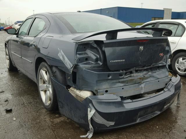 2B3KA53H37H878579 - 2007 DODGE CHARGER R/ BLUE photo 3