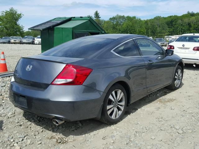 1HGCS1B33BA010346 - 2011 HONDA ACCORD LX- GRAY photo 4