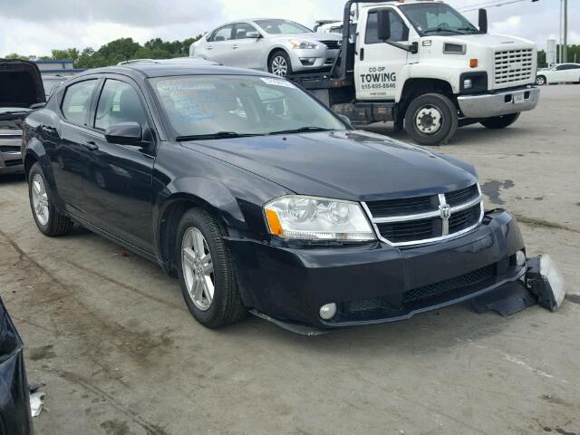 1B3CC5FB2AN221034 - 2010 DODGE AVENGER R/ BLACK photo 1