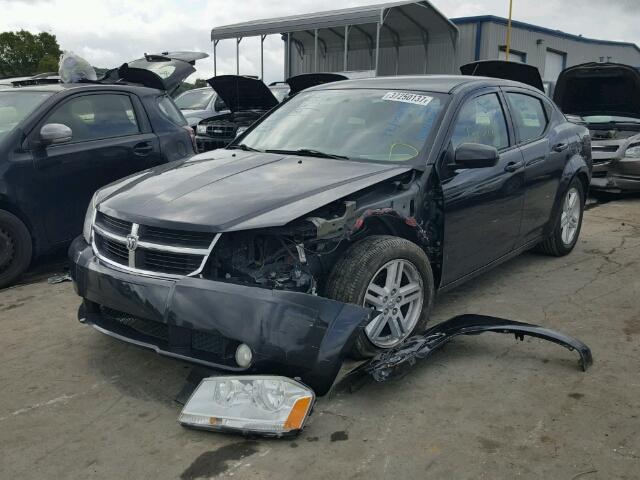 1B3CC5FB2AN221034 - 2010 DODGE AVENGER R/ BLACK photo 2