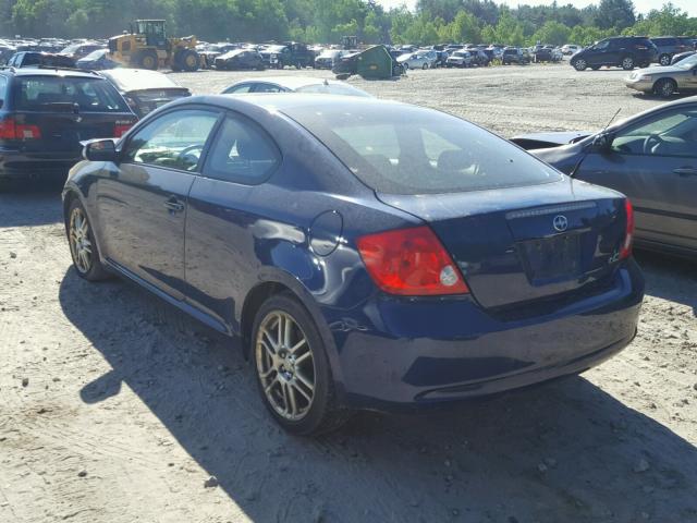 JTKDE177X50009929 - 2005 TOYOTA SCION TC 蓝色 照片 3