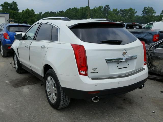 3GYFNAEY9AS596214 - 2010 CADILLAC SRX LUXURY WHITE photo 3