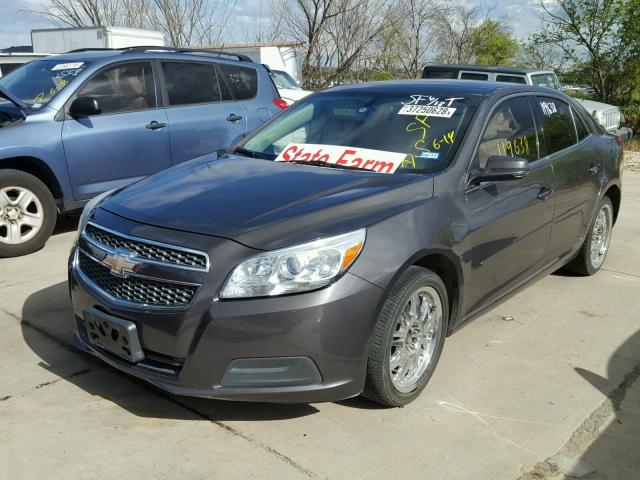 1G11C5SA5DF318254 - 2013 CHEVROLET MALIBU 1LT გრაფიტი ფოტო 2