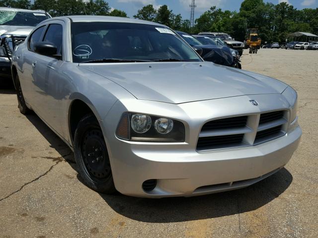 2B3KA43R28H116817 - 2008 DODGE CHARGER SILVER photo 1