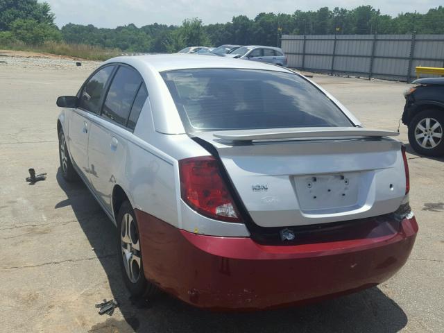 1G8AK52F25Z103172 - 2005 SATURN ION LEVEL SILVER photo 3