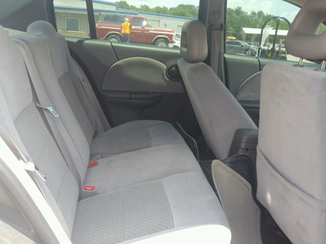 1G8AK52F25Z103172 - 2005 SATURN ION LEVEL SILVER photo 6