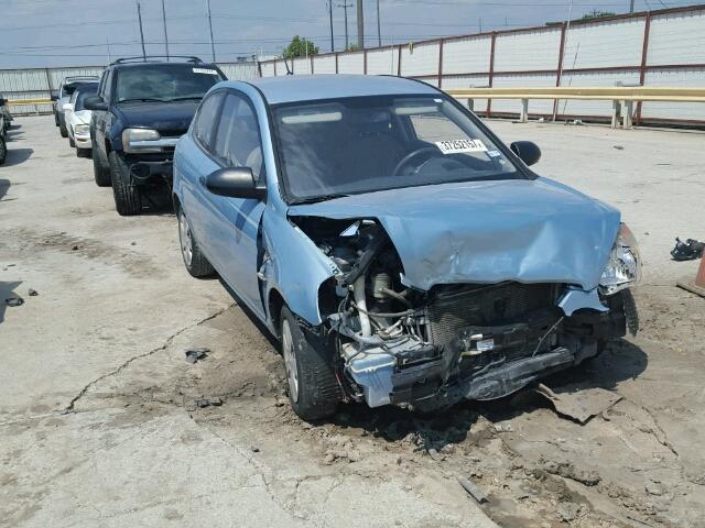 KMHCM36C47U024272 - 2007 HYUNDAI ACCENT GS BLUE photo 1