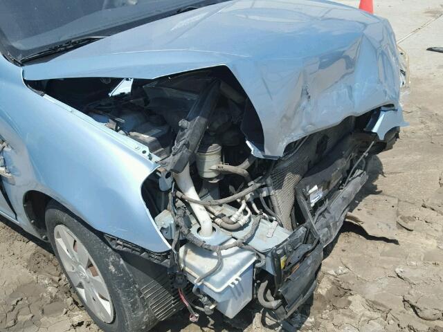 KMHCM36C47U024272 - 2007 HYUNDAI ACCENT GS BLUE photo 9