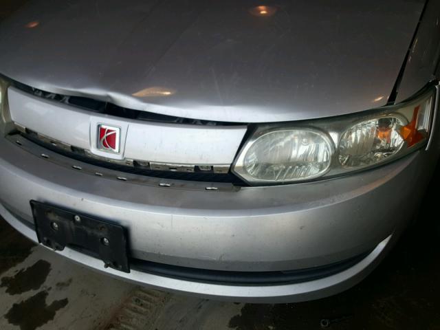 1G8AJ52F44Z196634 - 2004 SATURN ION LEVEL SILVER photo 9