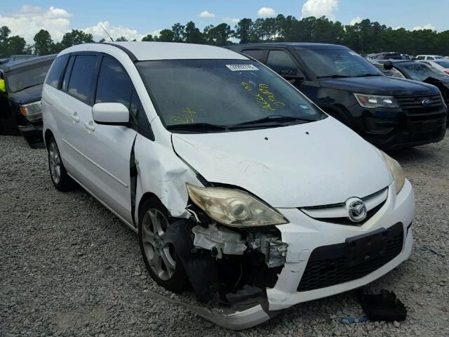 JM1CR293790343669 - 2009 MAZDA 5 WHITE photo 1