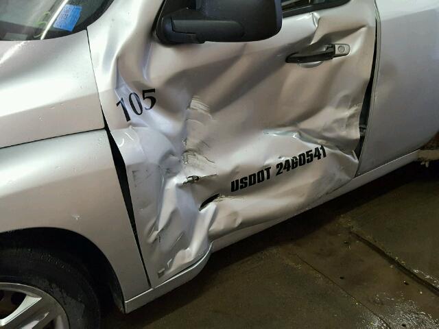 3GNBAADB5AS514838 - 2010 CHEVROLET HHR LS Gümüş foto 10