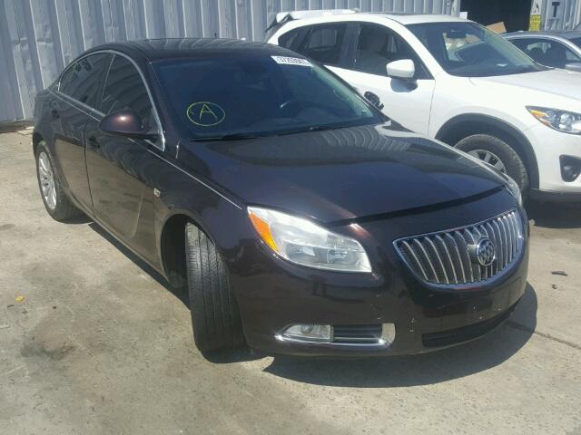 W04GS5ECXB1073411 - 2011 BUICK REGAL CXL BROWN photo 1