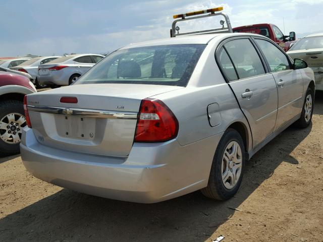 1G1ZS58F68F123794 - 2008 CHEVROLET MALIBU LS 银色 照片 4