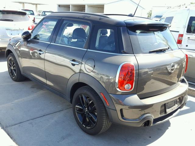 WMWZC3C50CWL85002 - 2012 MINI COOPER S C GRAY photo 3