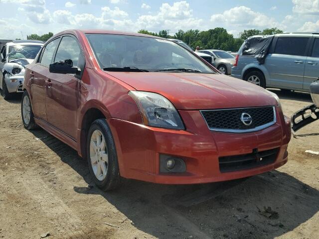 3N1AB6AP2AL717908 - 2010 NISSAN SENTRA 2.0 RED photo 1