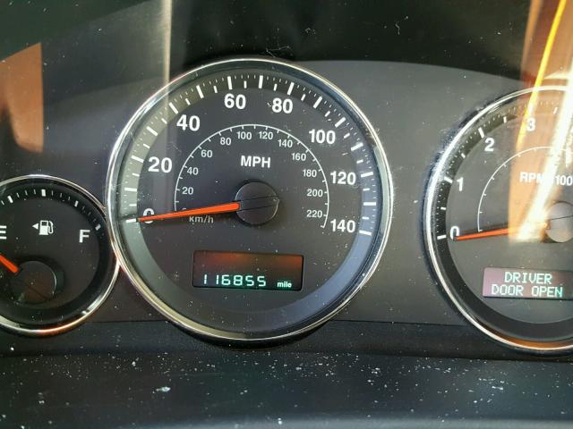 1J8HG48KX7C676288 - 2007 JEEP COMMANDER Qara foto 8