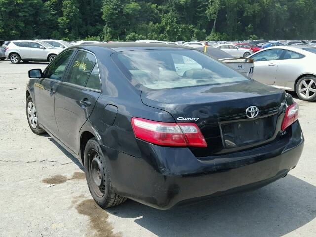 4T1BE46K59U829965 - 2009 TOYOTA CAMRY BASE BLACK photo 3