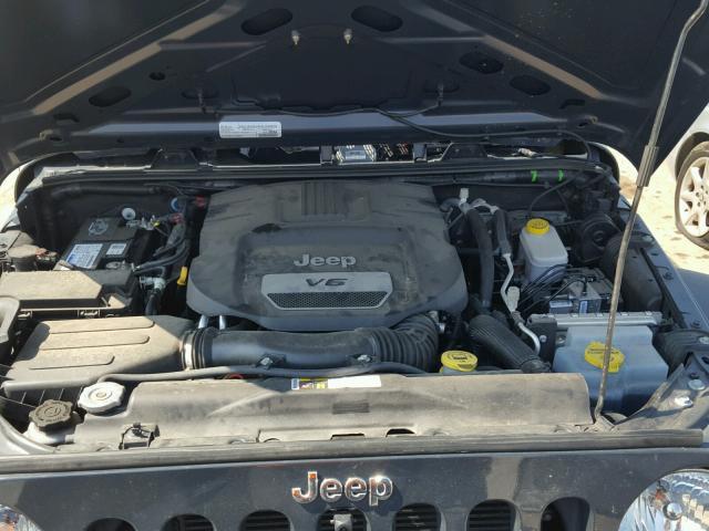 1C4AJWAG1GL327564 - 2016 JEEP WRANGLER S GRAY photo 7