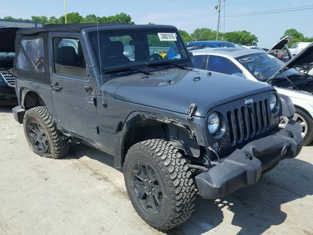 1C4AJWAG1GL327564 - 2016 JEEP WRANGLER S GRAY photo 9