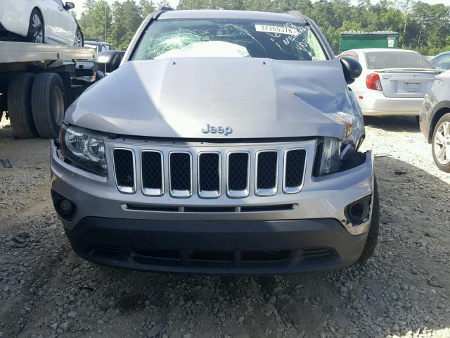 1C4NJCBA9GD611724 - 2016 JEEP COMPASS SP GRAY photo 7