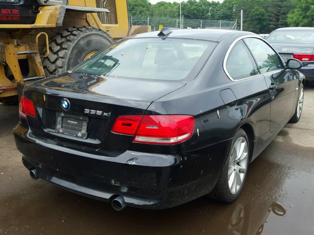 WBAWC73598E065863 - 2008 BMW 335 XI BLACK photo 4