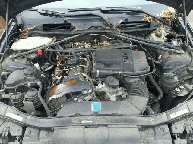 WBAWC73598E065863 - 2008 BMW 335 XI BLACK photo 7