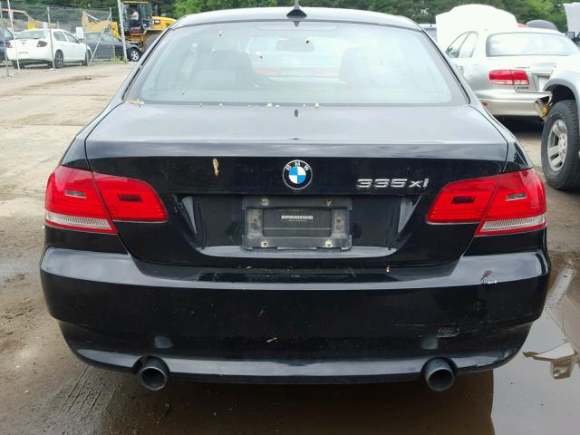 WBAWC73598E065863 - 2008 BMW 335 XI BLACK photo 9