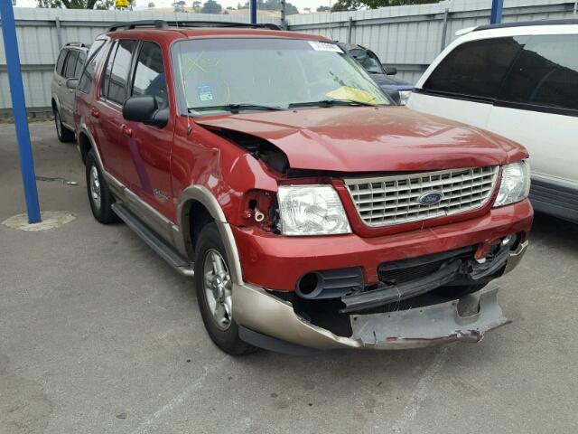 1FMDU74W32ZC23852 - 2002 FORD EXPLORER E RED photo 1