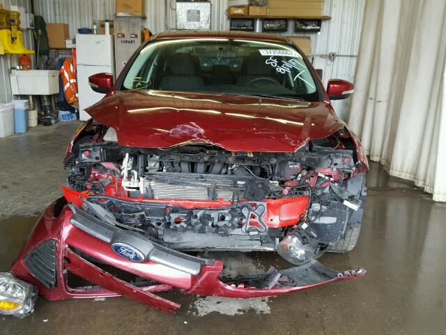 1FADP3F23EL330329 - 2014 FORD FOCUS SE RED photo 9