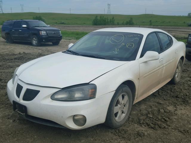 2G2WP552861111457 - 2006 PONTIAC GRAND PRIX WHITE photo 2