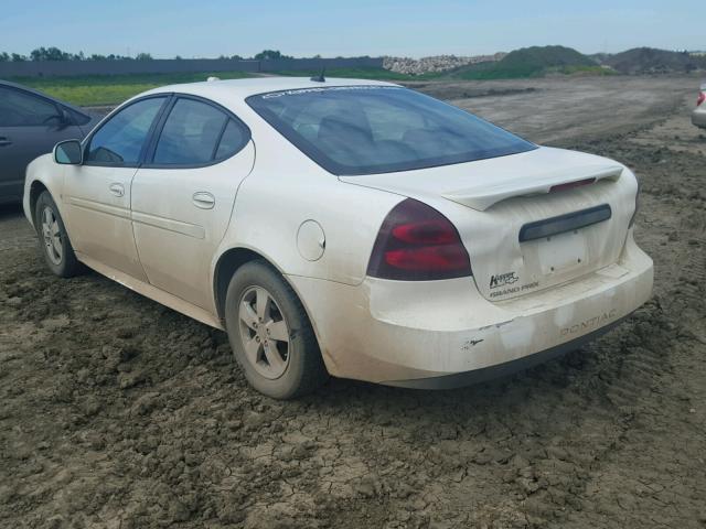 2G2WP552861111457 - 2006 PONTIAC GRAND PRIX WHITE photo 3
