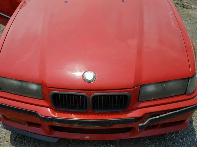 WBABE6312PJC10167 - 1993 BMW 318 IS AUT RED photo 7