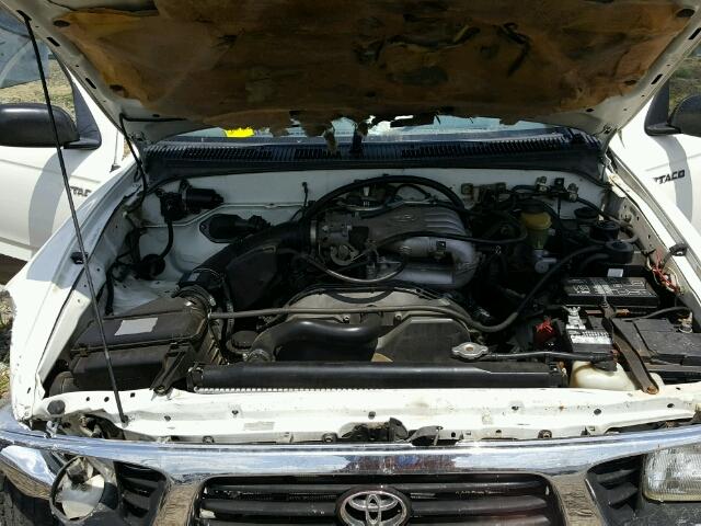 4TAWN72N1TZ156539 - 1996 TOYOTA TACOMA XTR WHITE photo 7