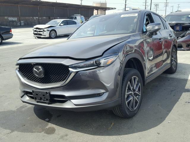 JM3KFADM1J1364893 - 2018 MAZDA CX-5 GRAND GRAY photo 2