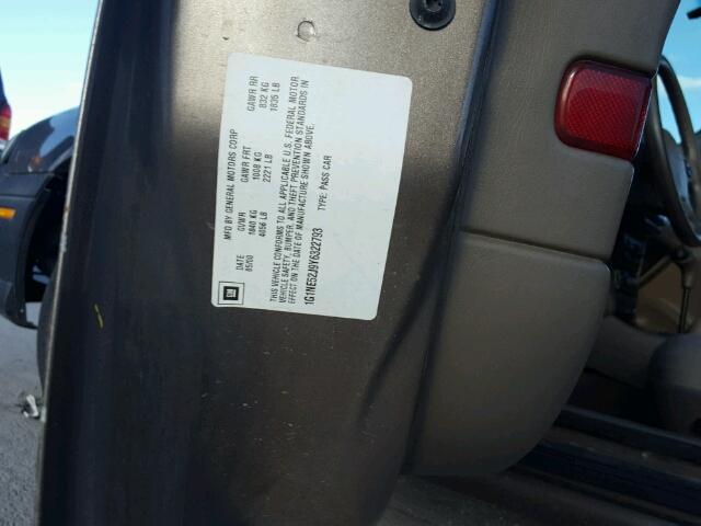 1G1NE52J9Y6322793 - 2000 CHEVROLET MALIBU LS 棕色 照片 10