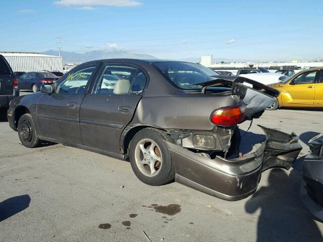 1G1NE52J9Y6322793 - 2000 CHEVROLET MALIBU LS 棕色 照片 3