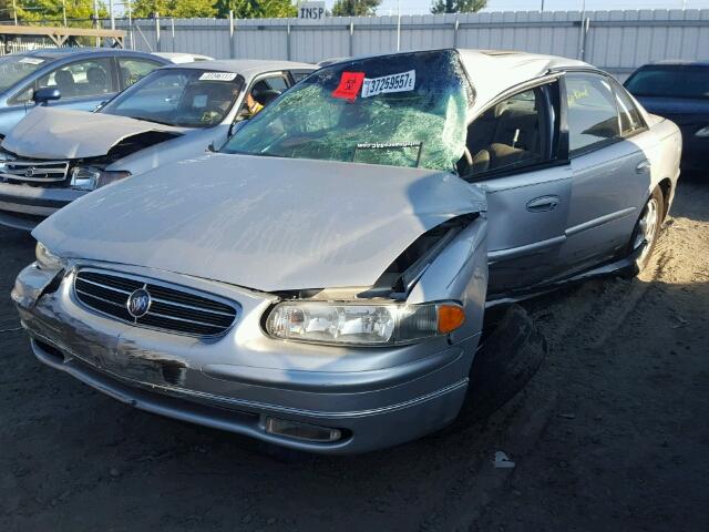 2G4WB55K1Y1134474 - 2000 BUICK REGAL LS GRAY photo 2