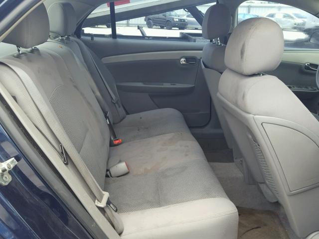 1G1ZH57B884204627 - 2008 CHEVROLET MALIBU 1LT BLUE photo 6