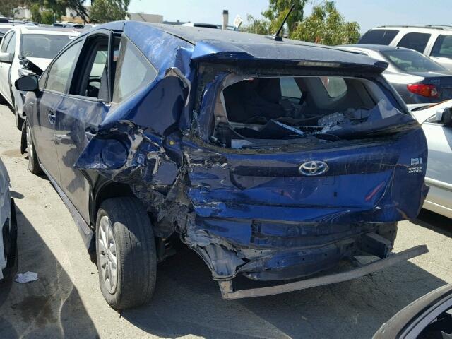 JTDZN3EU4D3287224 - 2013 TOYOTA PRIUS V BLUE photo 2