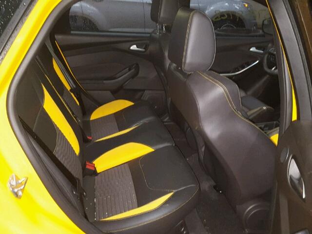 1FADP3L9XGL203209 - 2016 FORD FOCUS ST YELLOW photo 6