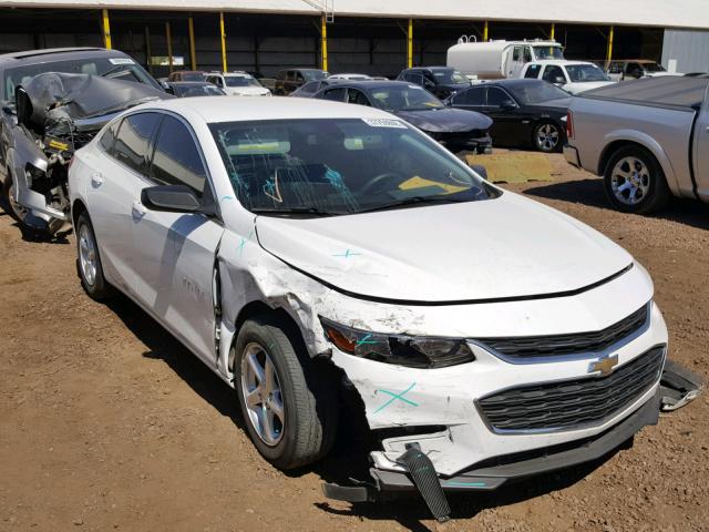1G1ZB5ST0GF340951 - 2016 CHEVROLET MALIBU LS თეთრი ფოტო 1