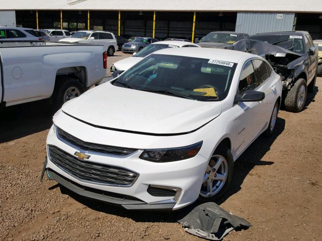 1G1ZB5ST0GF340951 - 2016 CHEVROLET MALIBU LS თეთრი ფოტო 2