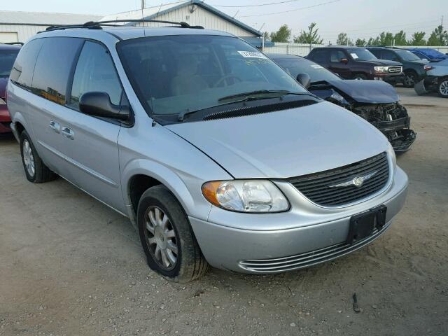 2C4GP74LX3R233630 - 2003 CHRYSLER TOWN & COU SILVER photo 1