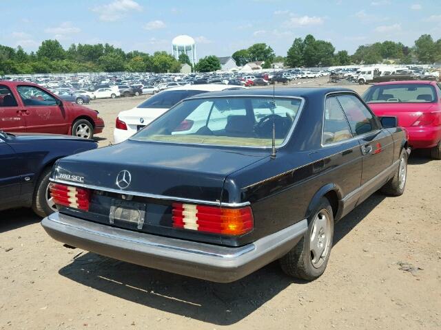 WDBCA43A1DB008140 - 1983 MERCEDES-BENZ 380 SEC BLACK photo 4