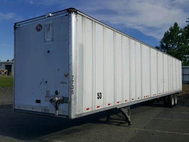 1GRAP06275K262379 - 2005 GREAT DANE TRAILER 53 TRAILER WHITE photo 2