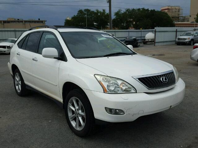 2T2GK31U59C059023 - 2009 LEXUS RX WHITE photo 1