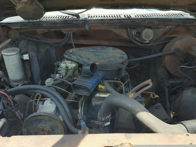 1FTCF10E3BNB07207 - 1981 FORD F100 BROWN photo 7