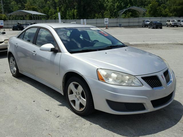 1G2ZA5E09A4113938 - 2010 PONTIAC G6 SILVER photo 1